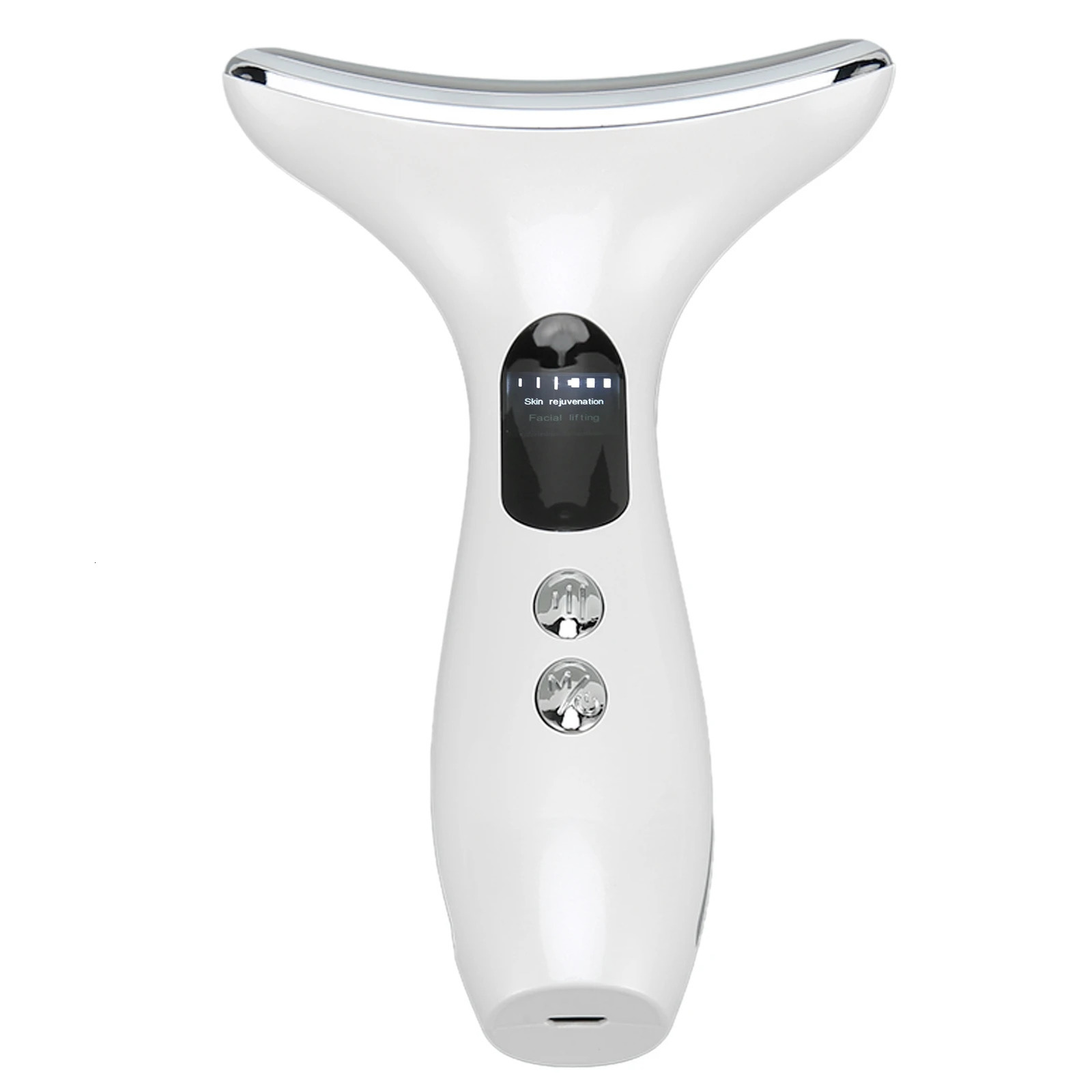 Face Neck Massager Fade Lines Beauty Device Microfrequency Vibration Promote Collagen Whitening for Home Use 240122