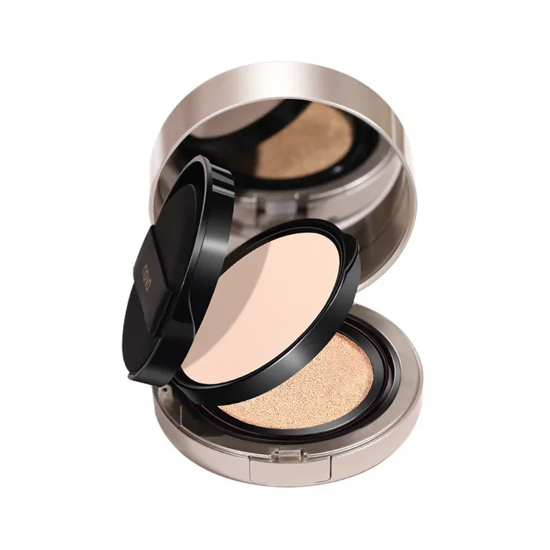 NOVO Compact Powder Foundation Korea Makeup Air Cushion BB Cream 2 In 1 Face Make Up Vegan 240202