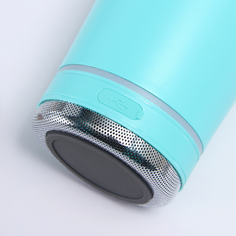 30oz Bluetooth Speaker Tumblers stainless steel vacuum insulated music cup Coffee water drinking bottle with wireless Speaker metal straw