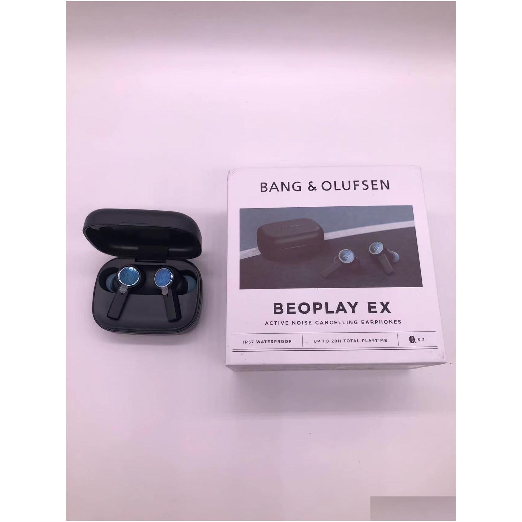 Cell Phone Earphones Beoplay Ex True Wireless Earbuds Tws Bluetooth 5.2 Earphone Headset Active Noise Cancelg Drop Delivery Phones ww