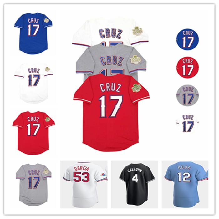 Texas 2011 Vintage World Series WS Baseball Jersey Adrian Beltre Michael Young Ian Kinsler Nelson Cruz Mike Napoli Elvis Andrus Adolis Garcia RANGER Corey Seager 4XL