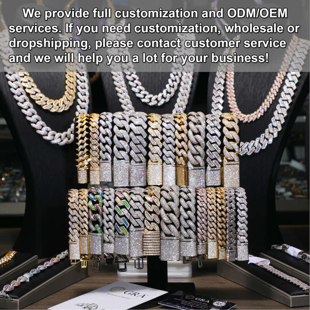 Hip Hop Jewelry Design Luxury 14k Real Yellow Gold Heavy Plain Miami Cuban Curb Link Chain for Men