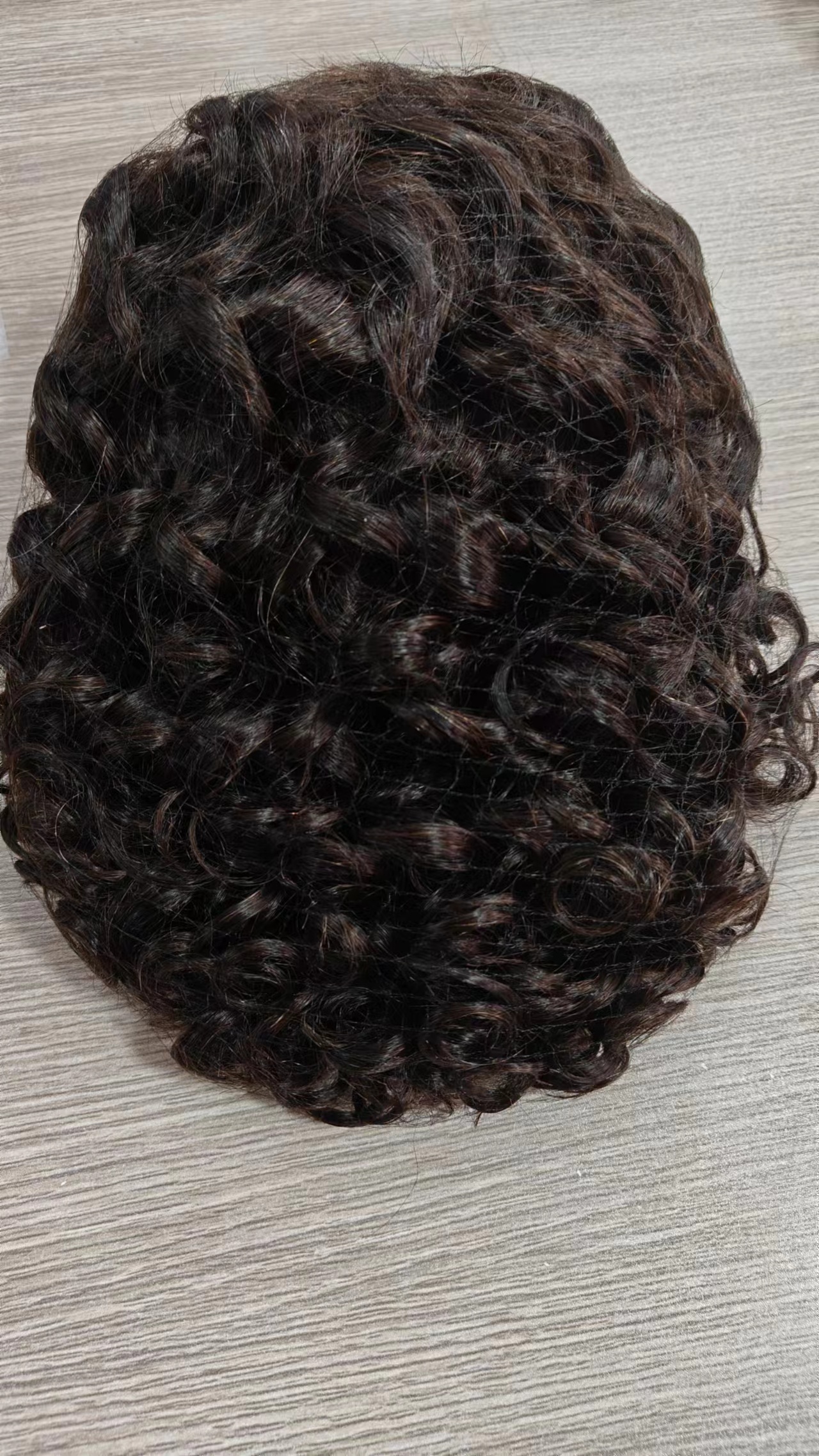 Oprah winfrey stunning brown curly brazilian remy human hair lace front wigs glueless wigs for black women aviable 150% 14inch