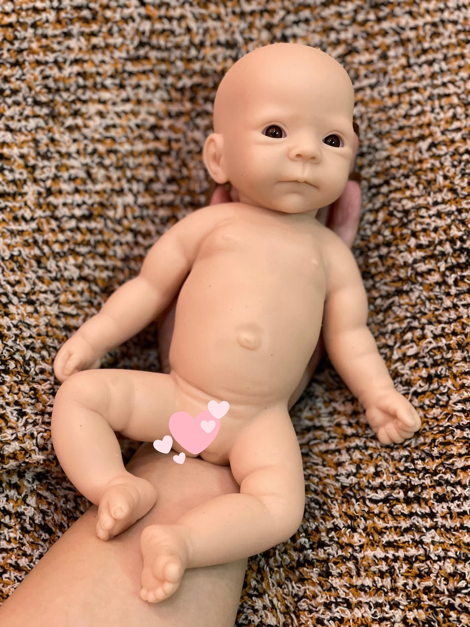 8 styles28cm Cuddly Unpaint Solid Silicone Bebe Reborn Girl Full Body Baby Lifelike Real Corpo De Doll 240122