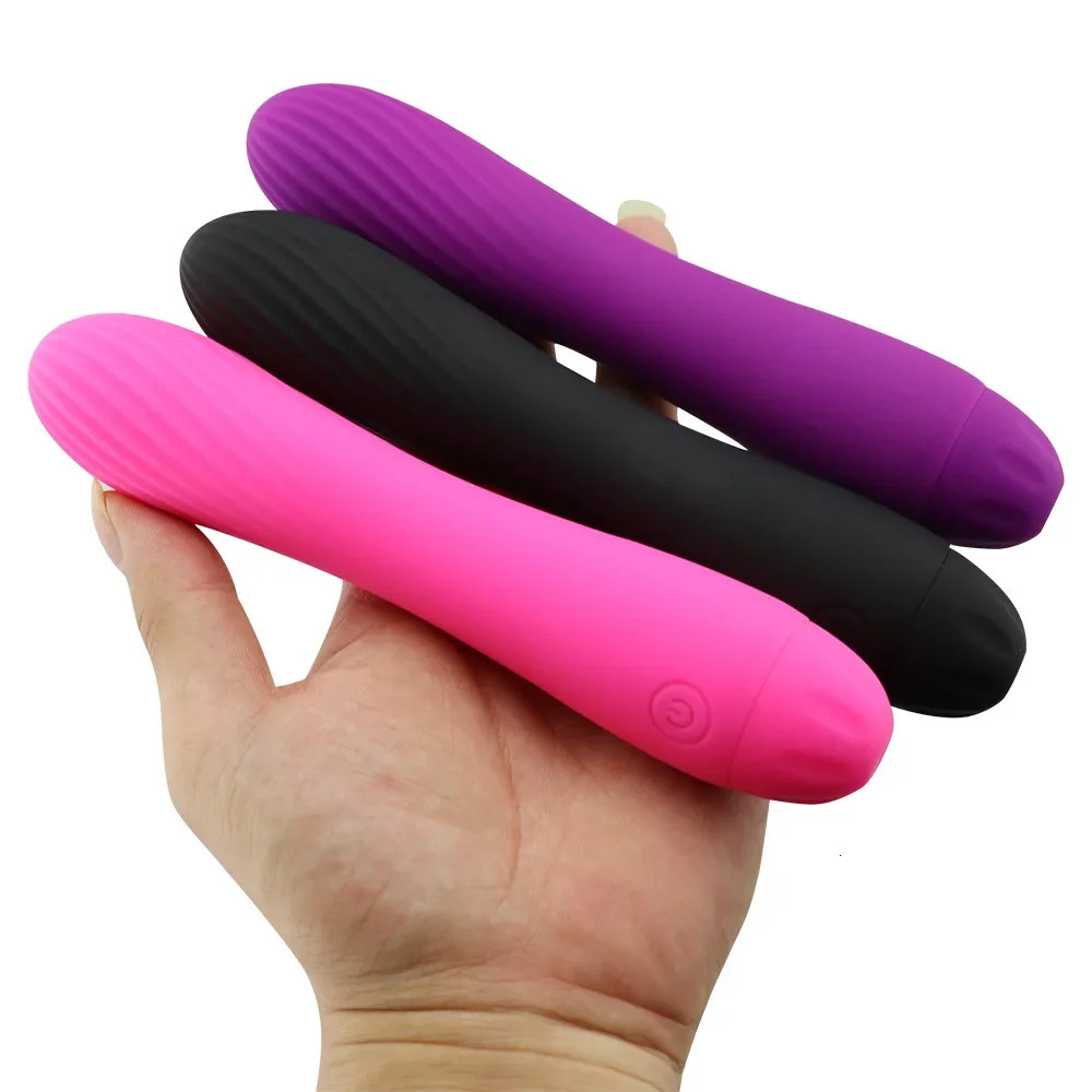 Bullet Vibrator Ator for Women Vagina Gspot Massager Clitoris Stimulator Silicone Dildo Vibrating AV Stick Adult Sex Toy 240202