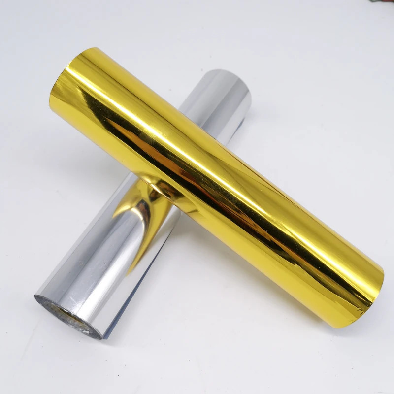 80M/Roll Gold Silver Stamping Foil Paper Rolls for Laminator Heat Transfer on Laser Printer Diy Card Craft Paper 12.6 width 240122