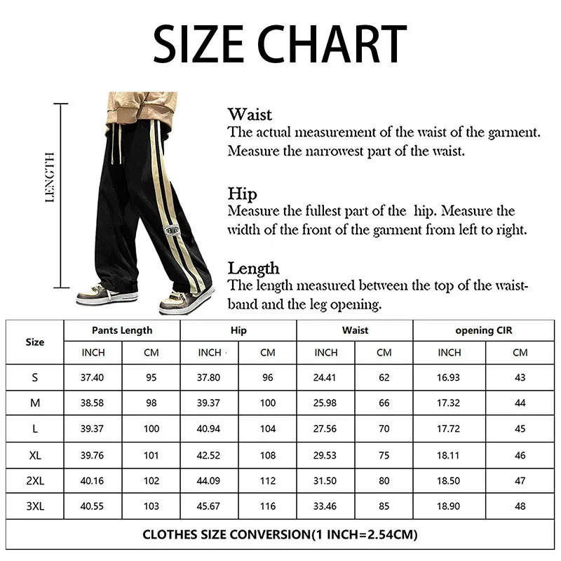 Side Striped Corduroy Baggy Pants Men Streetwear Korean Fashion Casual Hip Hop Vintage Cargo Pants Loose Trousers Joggers 240123