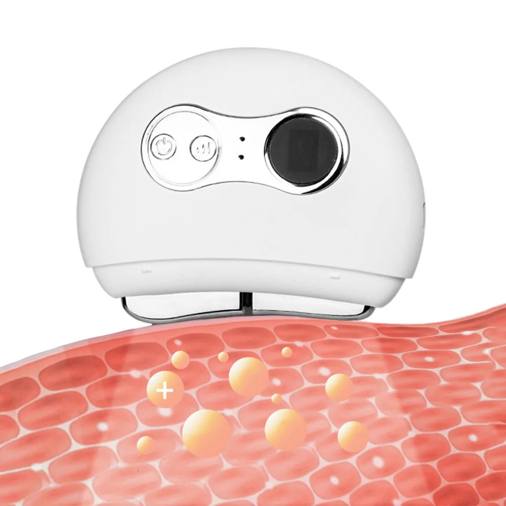 Massagers Gua Sha Microcurrent Heating Vibrating Anti Aging Lift Device Skin Beauty Scraping Tools Back Scraper 240122