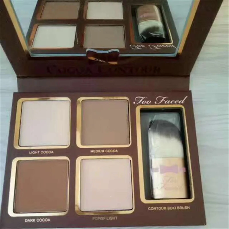 Waterproof Face Contouring Powder Eyeshadow Palette Highlighter Bronzer, Concealer Makeup Cosmetics dh3628137 - view 3