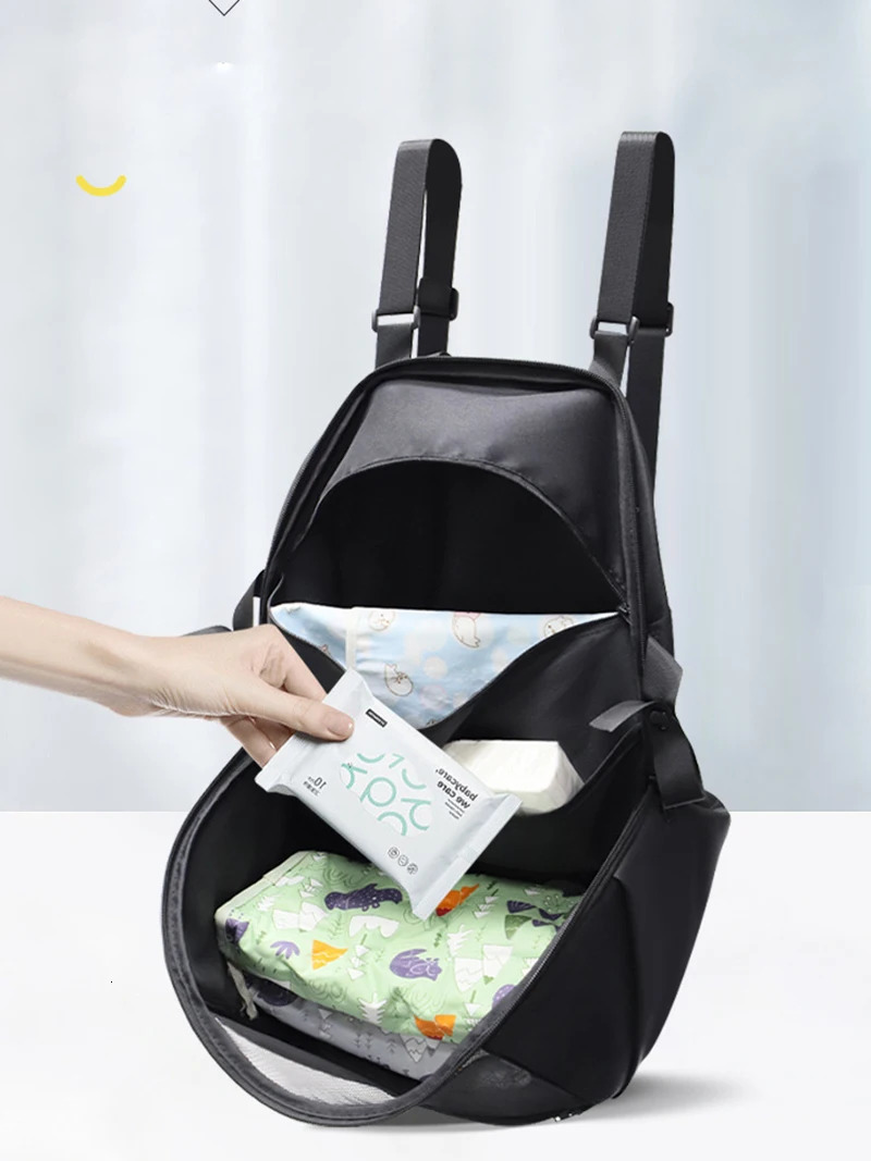 Univerisal Stroller Travel Bags Hanging Bag 2in1 Mummy Backpack High Capacity Baby Strollers Accessories Storage Fit YOYO 240131