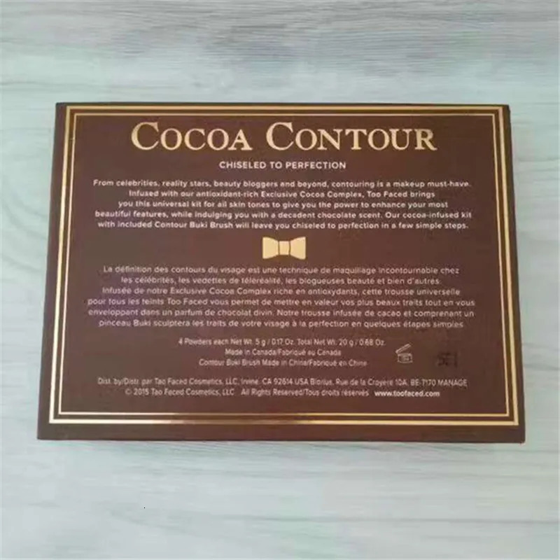 Waterproof Face Contouring Powder Eyeshadow Palette Highlighter Bronzer, Concealer Makeup Cosmetics dh3628137 - view 5