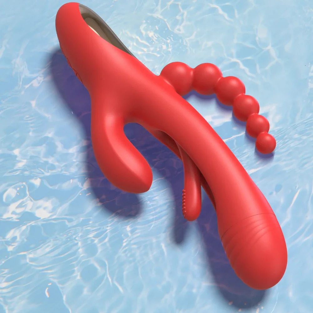 Tapping Flapping Rabbit Vibrator for Women Nipple Clitoris Stimulator Vaginal G Spot Vibrating Female Masturbator Adult Sex Toy 240129