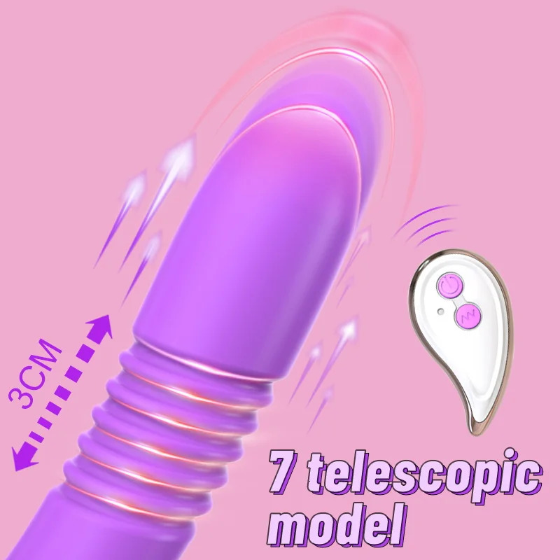 Rotating Vibrator Women Dildo Thrusting Sex Toy Vagina G Spot Massage Clitoris Stimulator Wireless Remote Wearable Vibration 240129