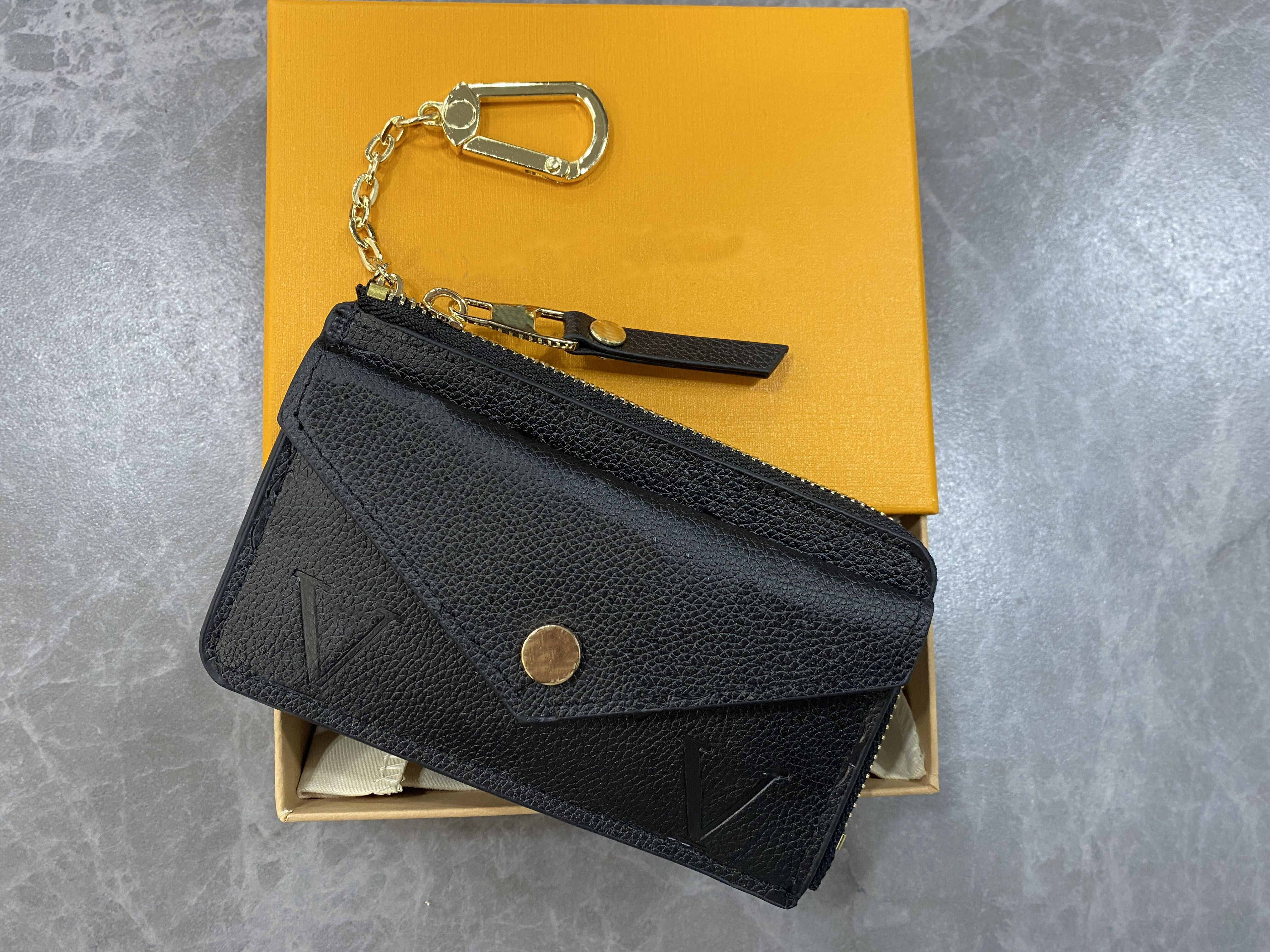 10A M69431 Original box dust bag Recto Verso CARD HOLDER RECTO VERSO Designer Fashion Womens Mini Zippy Organizer Wallet Coin Purse Bag Belt Charm Key Pouch Pochette