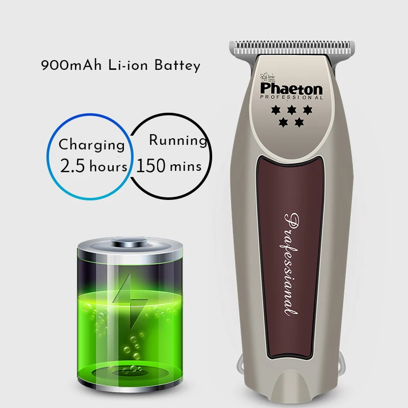 Bald Hair Clipper Professional Electric Barber Salon Hair Trimmer for Man Rechargeable Cutter Machine Beard Shavers Razors 240124