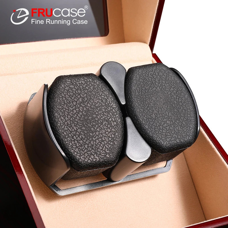 FRUCASE Multicolor Watch Winder For Automatic Watches Watch Box USB Cable with Battery Option 10/20 240129