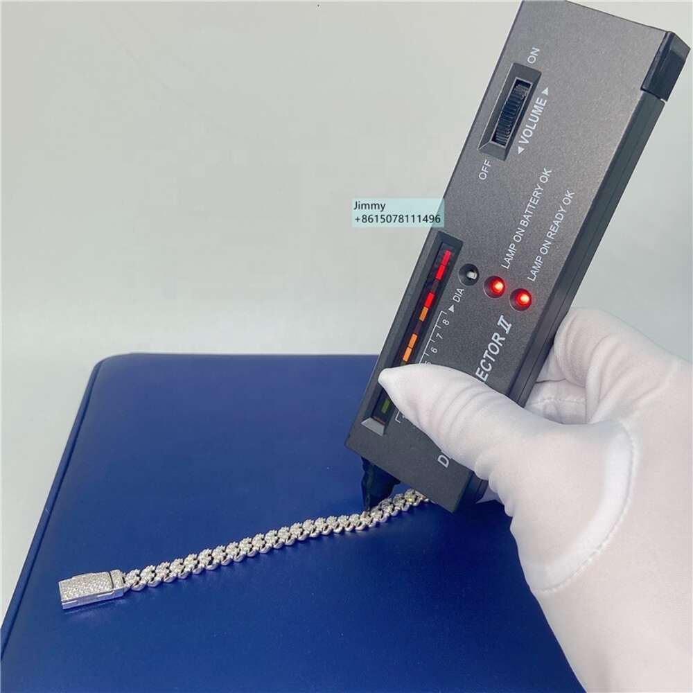 bracelet necklace mossanite 6mm Hip Hop Jewelry 925 Sterling Silver Iced Out Jewelry Moissanite Cuban Bracelet Vvs Moissanite Link Cuban Chain