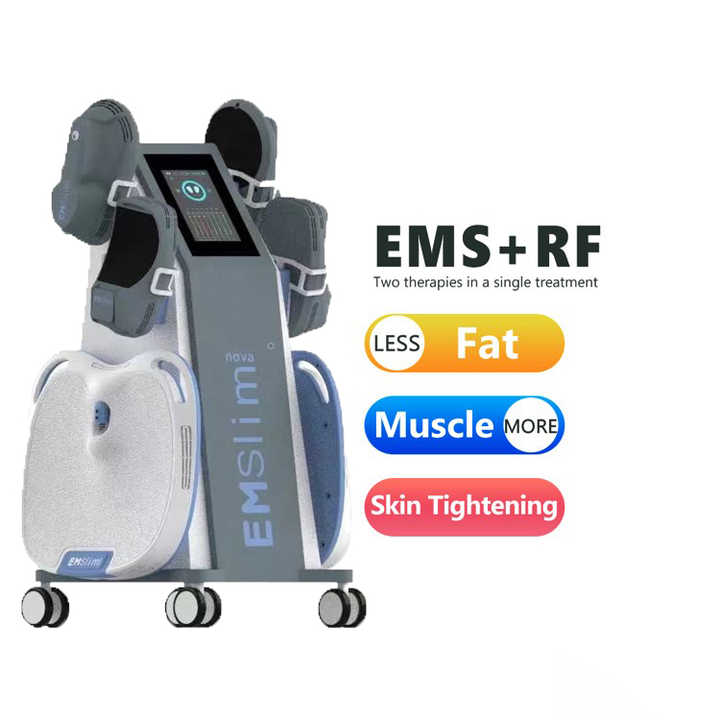 Vertical EMS Slimming Electromagnetic With RF Muscle Stimulator Fat loss Muscle Rebuilding Body Shaping Equipment