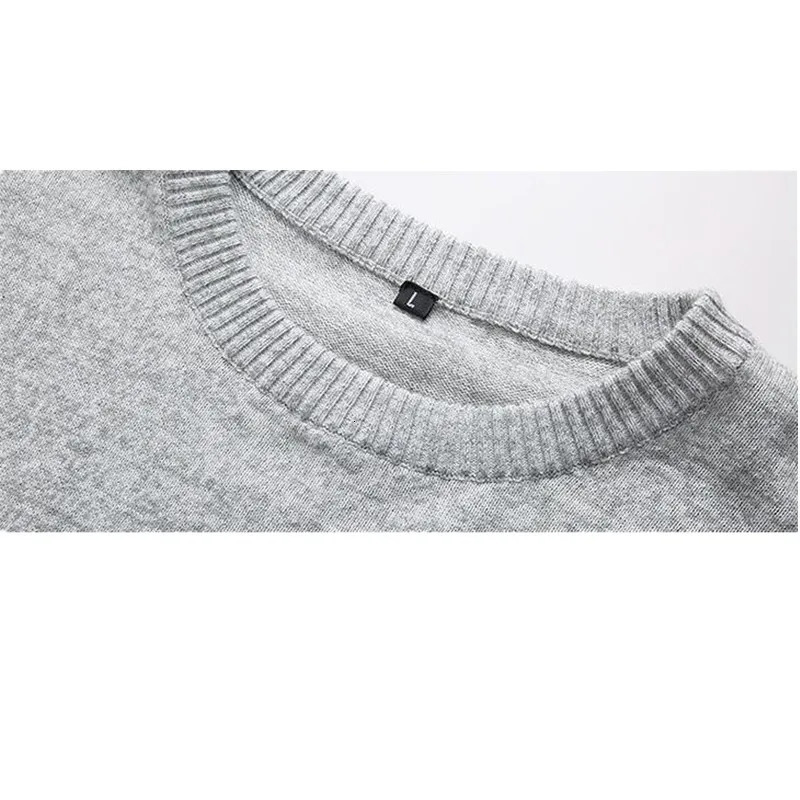 Spring Autumn Fashion Casual Knitted Sweater Mens Harmont 100%cotton solid pullover men Blaine O-neck slim fit sweaters 240122