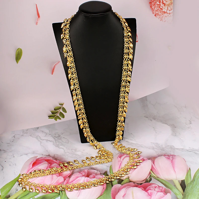 Kurd Women Body Chain Gold Plated Dangling Dress Acessory Middle East Bridal Body Jewelry Ethnic Accesorios Festival Bride Gift 240127