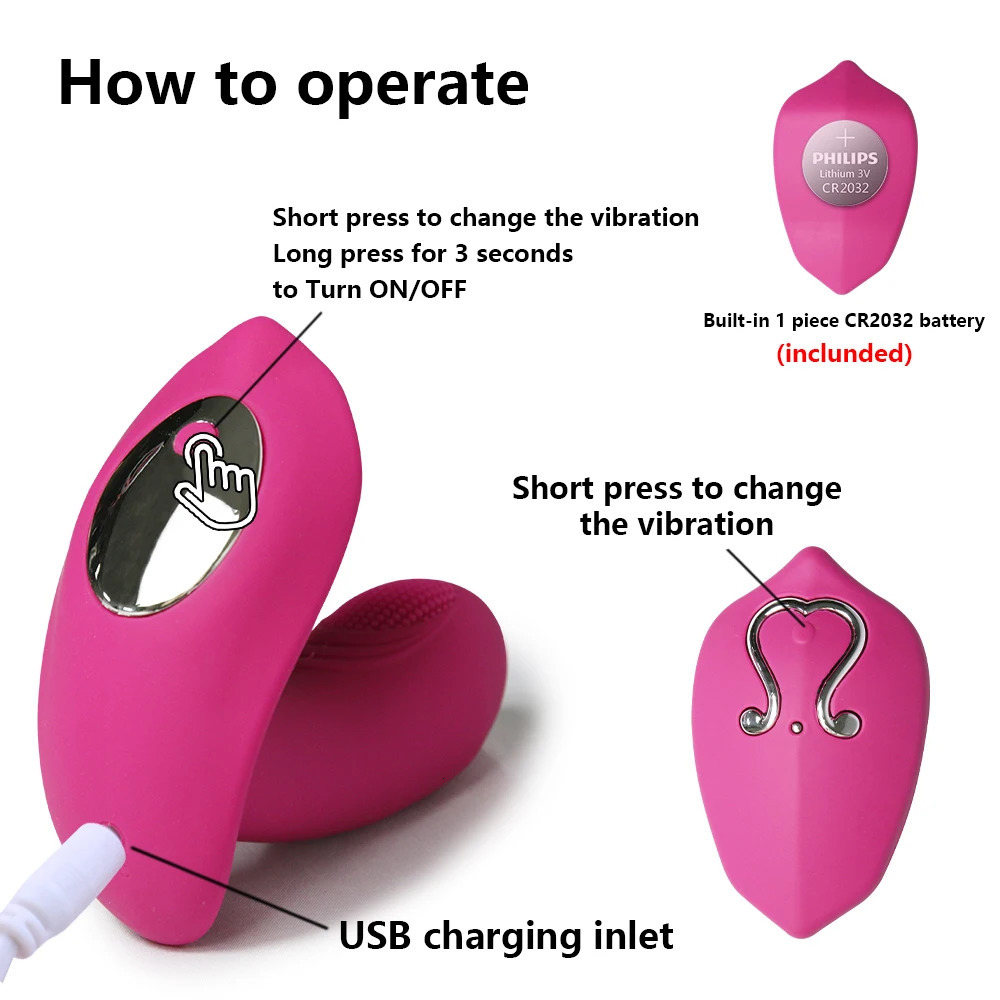 Remote Lnvisible Wear Vibrator Dildo Vibration For Women G Spot Clit Vagina Mastrubator Sex Toys With Female Stimulato 240202