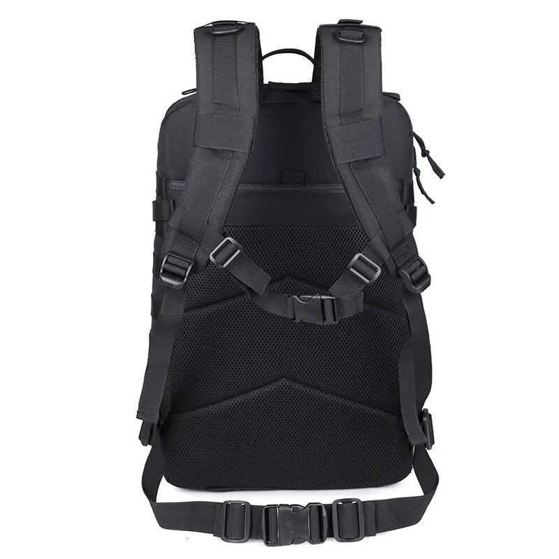 Men Army Military Tactical Backpack 900D Polyester 45L 3P Softback Outdoor Waterproof Rucksack Hiking Camping Hunting Bags 240202