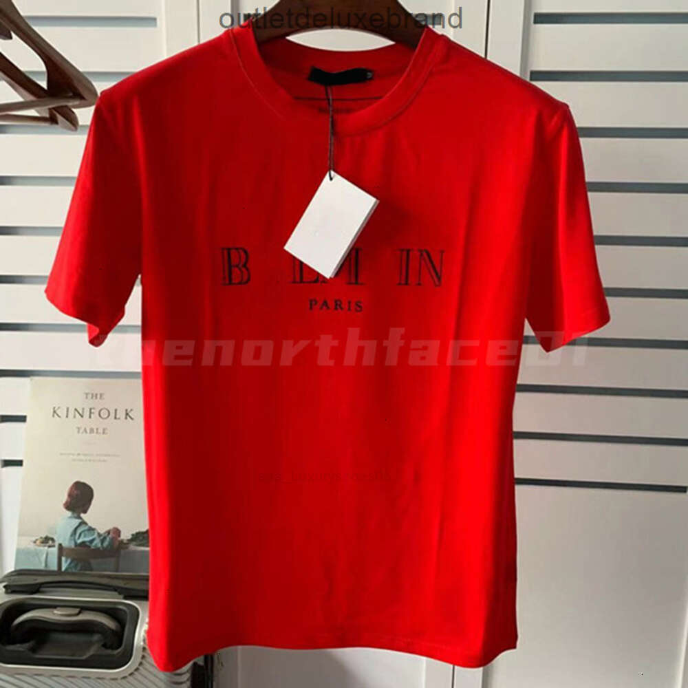 fashion luxury sleeve mens shirts designer t top shirt short black red brand letter balmaines balmainlies printed tees asian size s-xxl pyw5 o0j4 4jfy 0qwm aq88