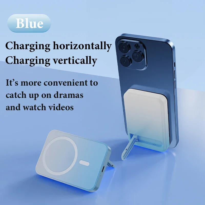 Power Bank for IPhone 12 13 14 15 External Magnetic Powerbank Portable Wireless Charger Spare Auxiliary Battery