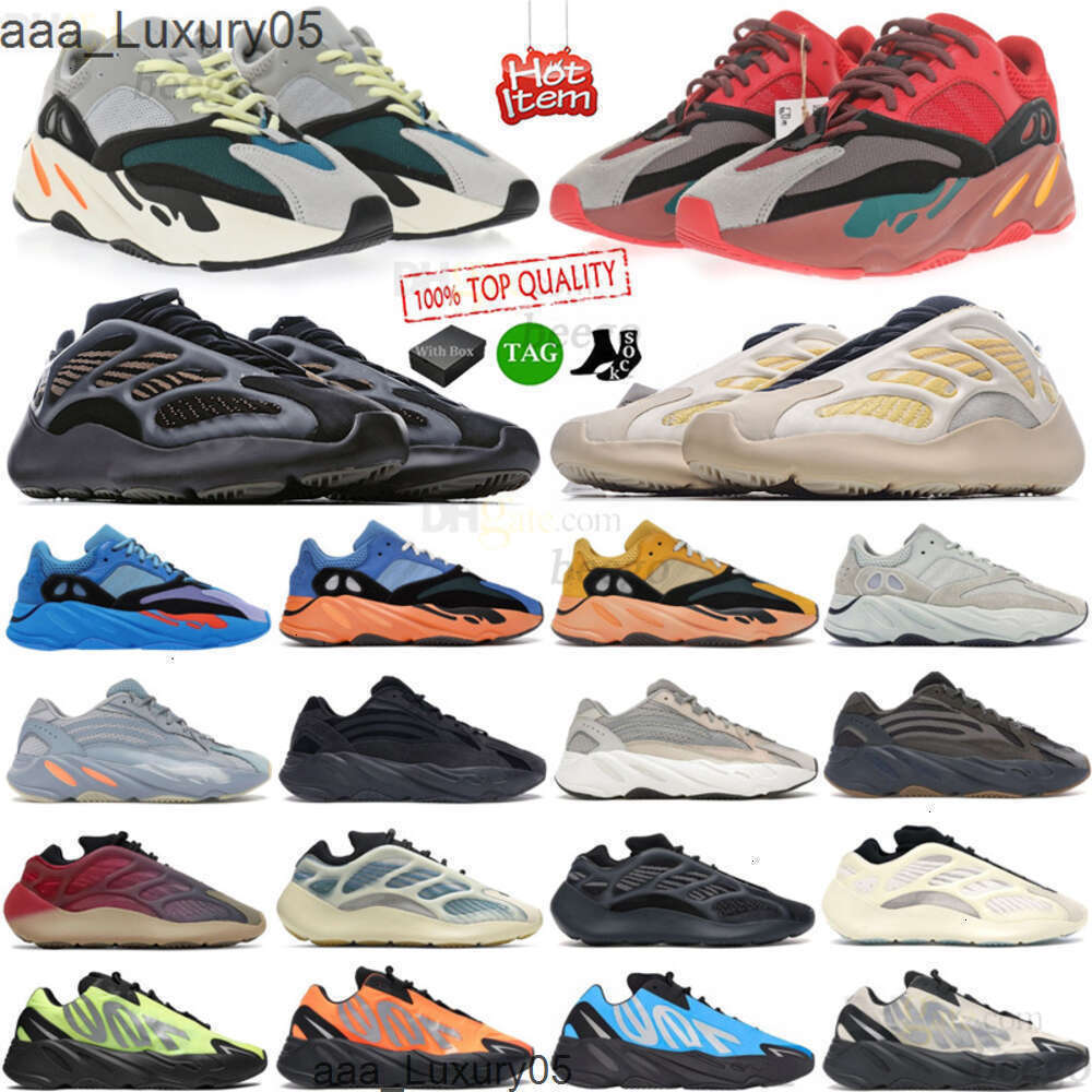 designer nvn og running shoe hires red rubber 7 faded azure fade carbon wave yeezyz yeezy yeezysneakers 700 runner men arzareth kyanite clay brown azael vanta sport