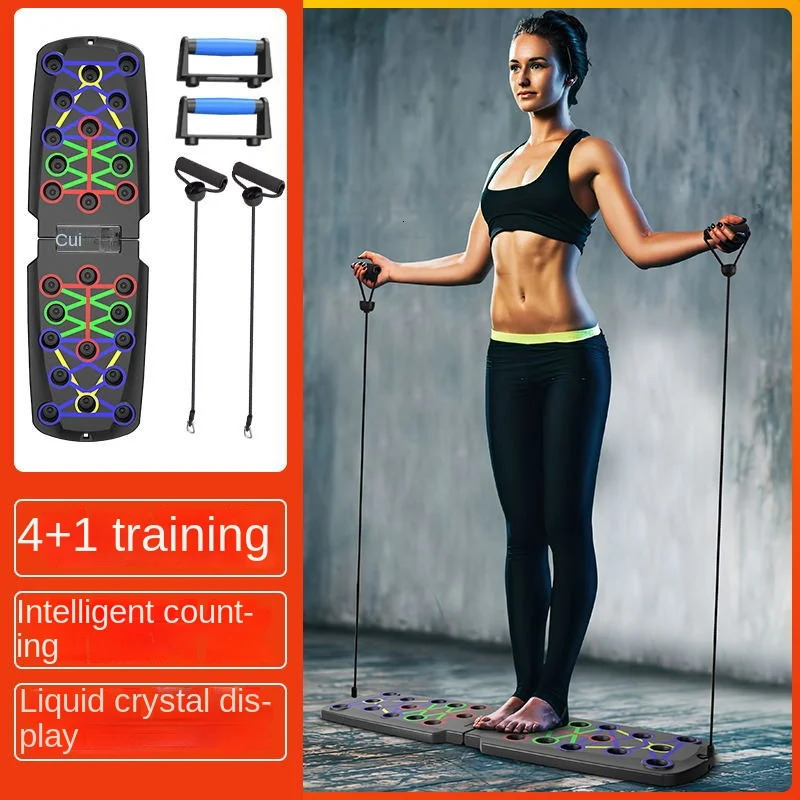 Push Up Board Gym Equipment Home Exercise Bar Sport Plank Fitness Abdominal Abs Workout PushUps Stands Chest 240127