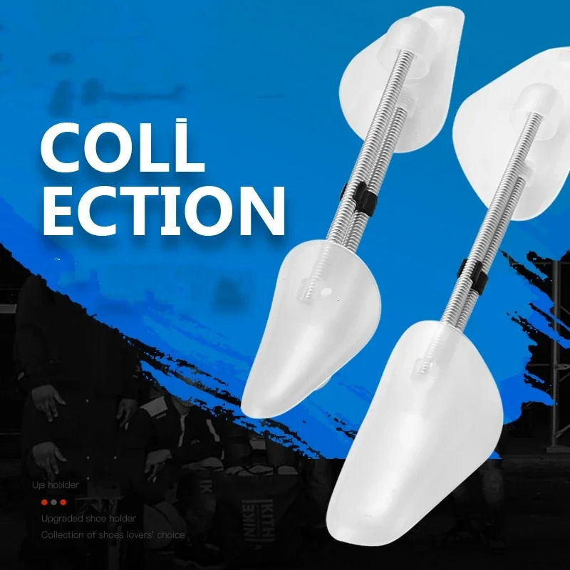 15Pairs Practical Plastic Shoe Trees Hanger Adjustable Length Stretcher Boot Home Organizers Tools 240130