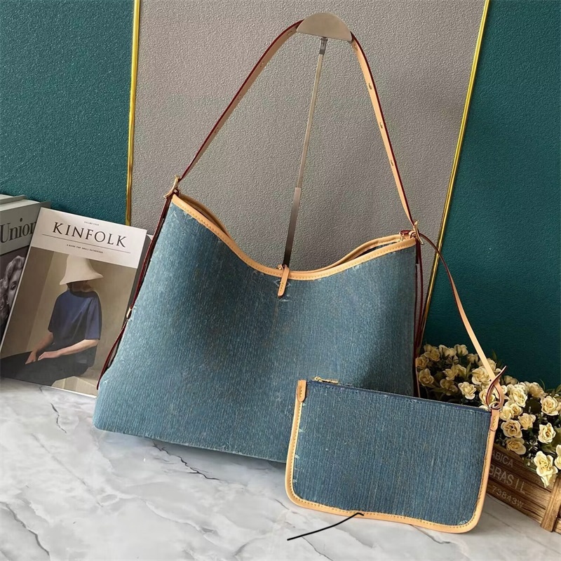 (go off picture not the description) 10A Mirror Premium Buckle Bag Women's Leather Crossbody Bags Denim Shoulder Bags