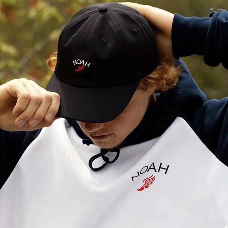 Ball Caps Men Women NOAH Embroidery Wing Snapback Outdoor Baseball Cap Hat Adjustable