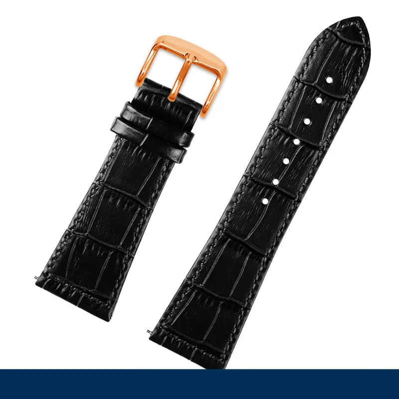 Genuine leather watch belt for Frank Muller series cow leather wristband accessories for mens and womens 22mm 26mm 30mm strap 240125