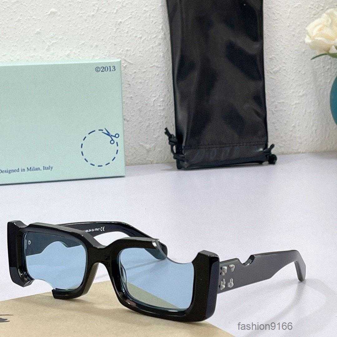 Fashion Off Sunglasses Designer Offs White Cool Style Fashion Classic Thick Plate Black White Square Frame Eyewear Off Glasses Man Eyeglasses with Original Box