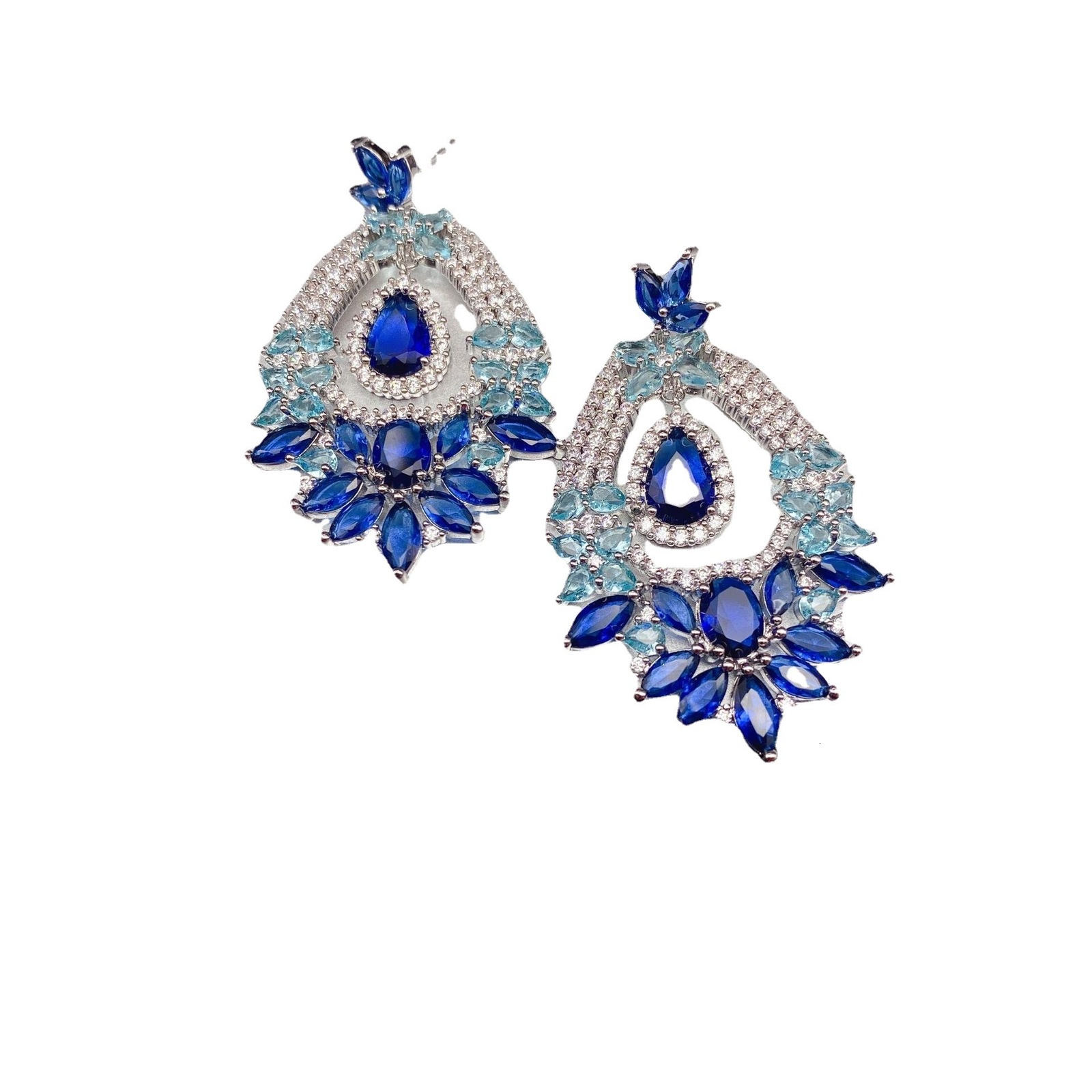 Dangle Chandelier Big Drop Earrings Women Statement Earring Drag Queen Pageant Fashion Jewelry Wedding Bridal Earrings Wholesale 230512