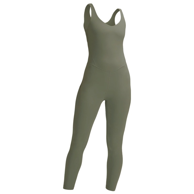 Women Bodysuits For Yoga Sports Jumpsuits Women Tracksuit One Piece Sportswear Gym Workout Set Jumpsuit Push Up Flared Pants Dance Fitness Sports Body