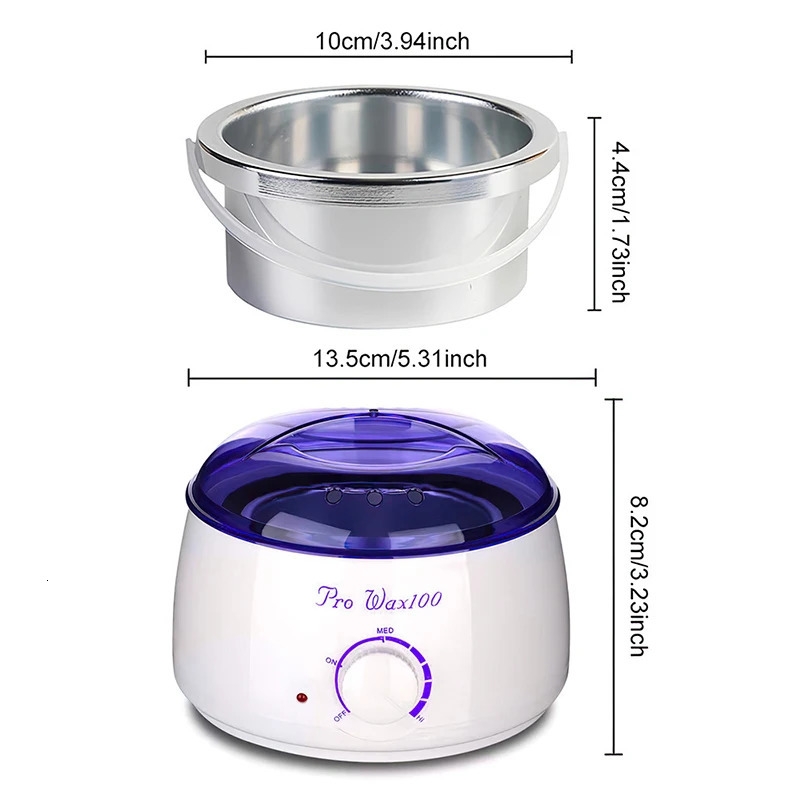 Electric Wax Heater for Depilation Machine Hair Removal Parafina Depilatory Pot Beans Bead Warmer Melter 240202