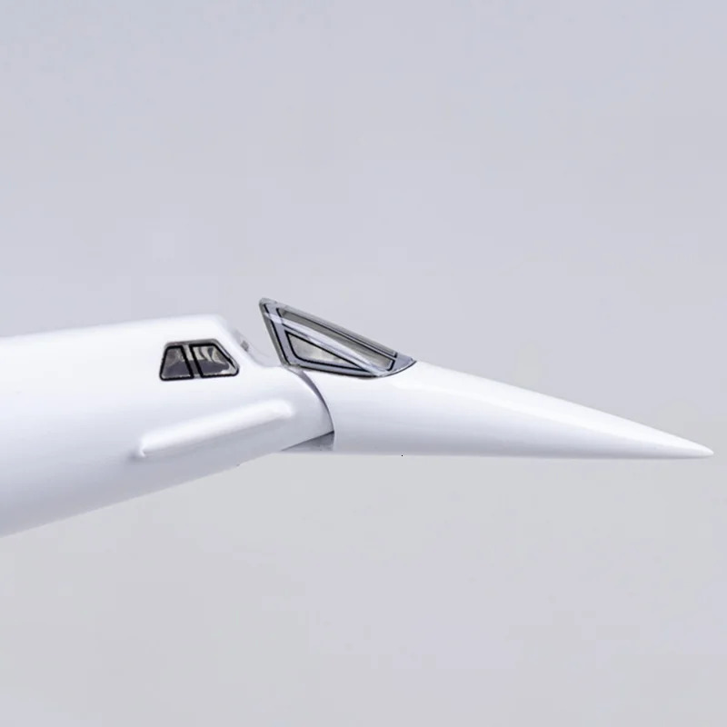 50CM 1/125 Scale Plane Concorde Air France Airline Model Airplane Toy Resin Airfrance Aircraft with Landing Gears Lights 240119