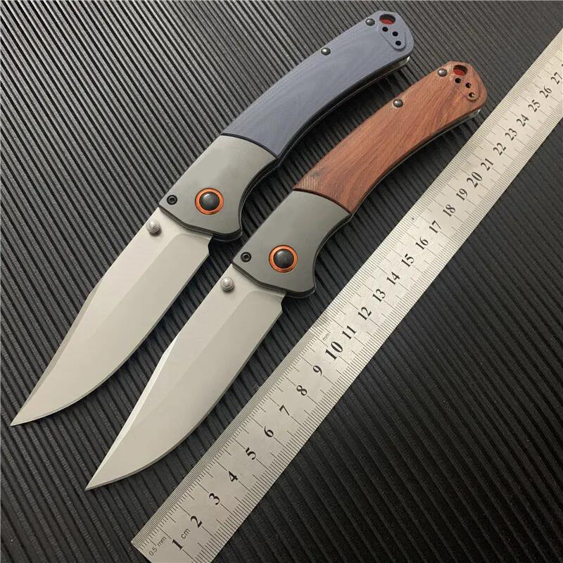 4Models 15080 Crooked River Folding Knife 4.00" S30V Clip Point Blade Dymondwood Handles Outdoor Camp Hunt Pocket Knives BM15080 15080-2 Pocket Knives Tools
