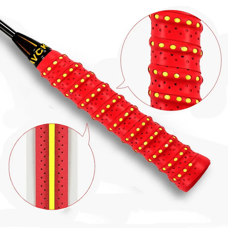 10 Pcs Anti-slip Sweatbands Tennis Racket Grip Tape Badminton Grip padel Overgrip Sport Tape Over Grip For Racket Beach Tennis 240119