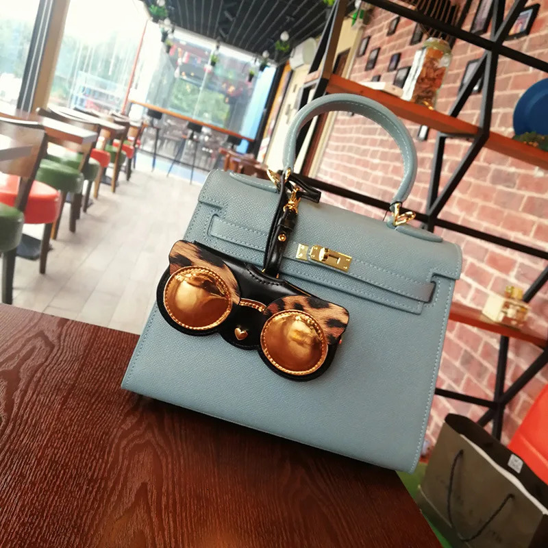 Ins Animal Cartoon Fashion Women Portable Case PU Leather Sun Eye Glasses Box For Eyeglass Sunglasses Cute Protection Bag 240118