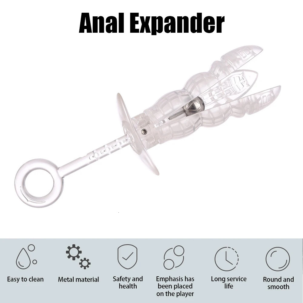 Sextoys Anal Expander Dilator Sex Toys For Couples Adult Products Resin Masturbation Device Sexy SM speculum Vaginal 240202