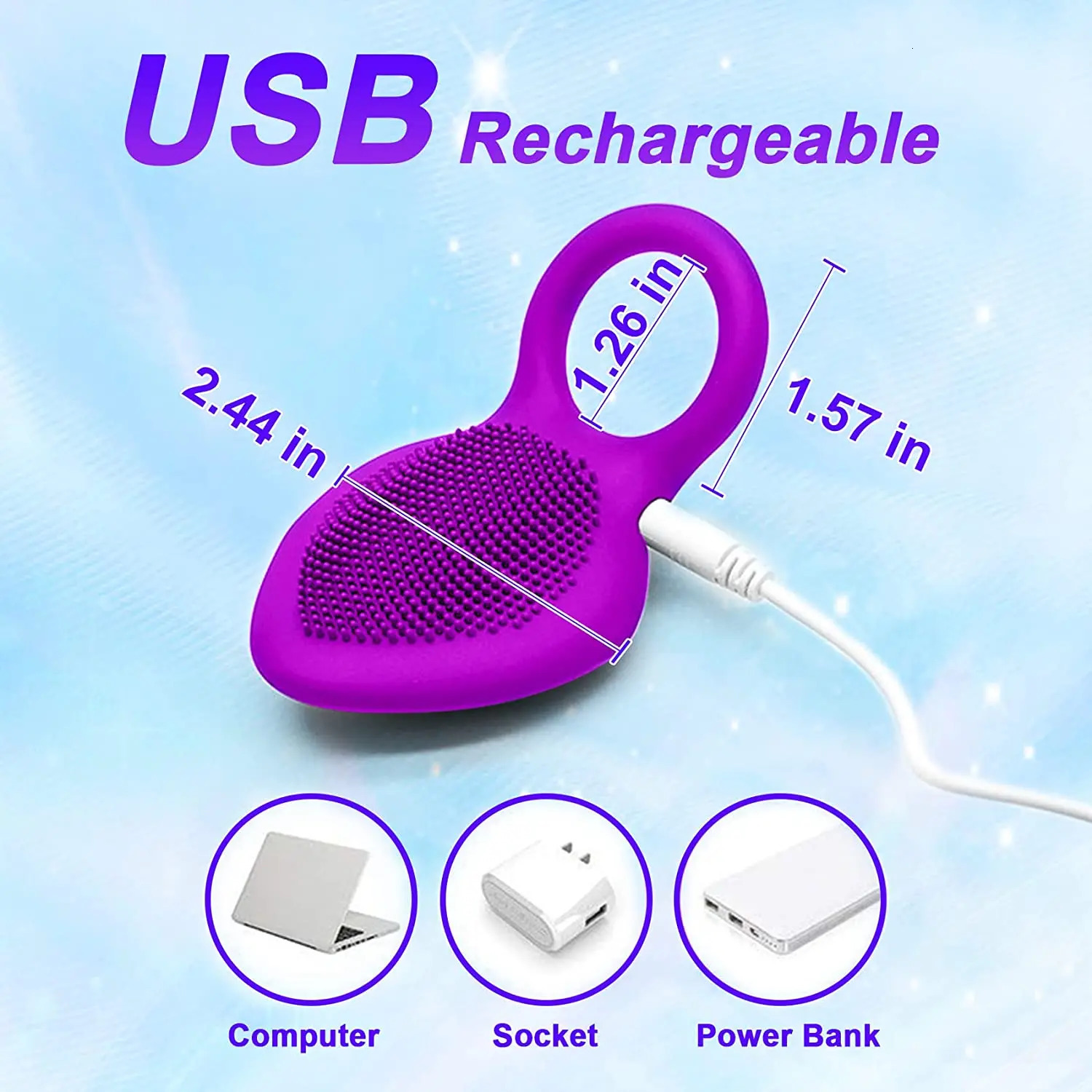 Penis Ring Vibrating Clitoris Stimulator G Spot Sex Toys For Couple Vibro Delay Lick Vagina Orgasm Lock Fine Sleeve Vibrator 240129