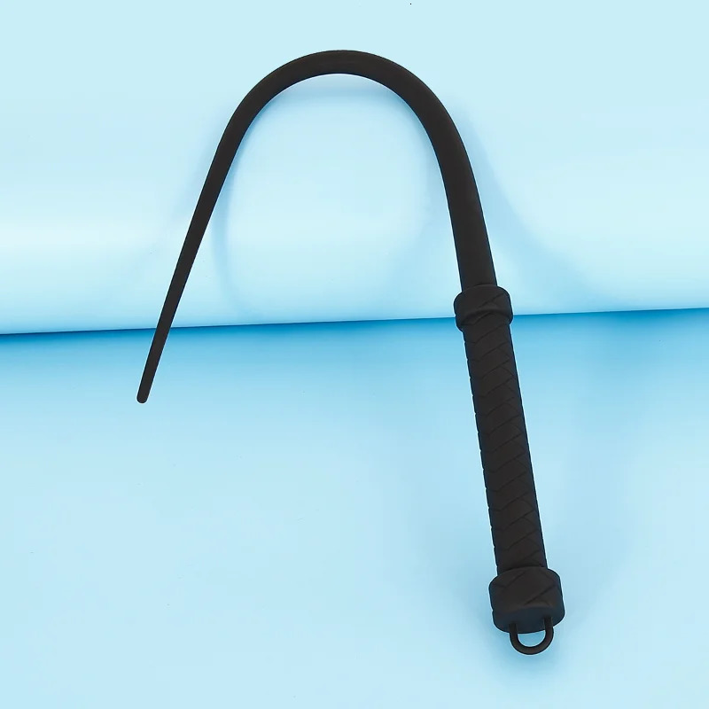 Silicone Whip Flogger Flirt Spanking Knout BDSM Fetish Boutique Riding Crop Chastity Erotic Sex Toys for Couples Women 240129