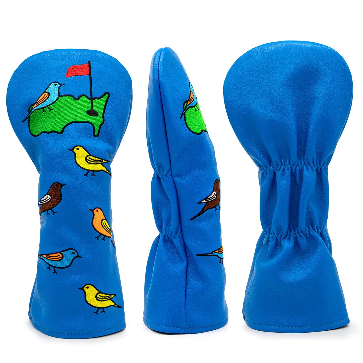 The Bird Birds Golf Club Head CoversColorful Birdie Golf Driver Fairway Wood Headcovers for Driver No.1/Faiway No.3/5 /forUT 240202