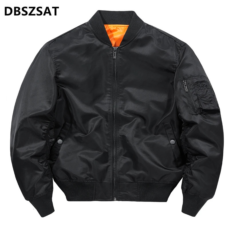 Bomber Jacket Men Ma-1 Flight Jacket Pilot Air Force Male Ma1 Army Green Military motorcycle Jackets Coats 6XLTA053 240126