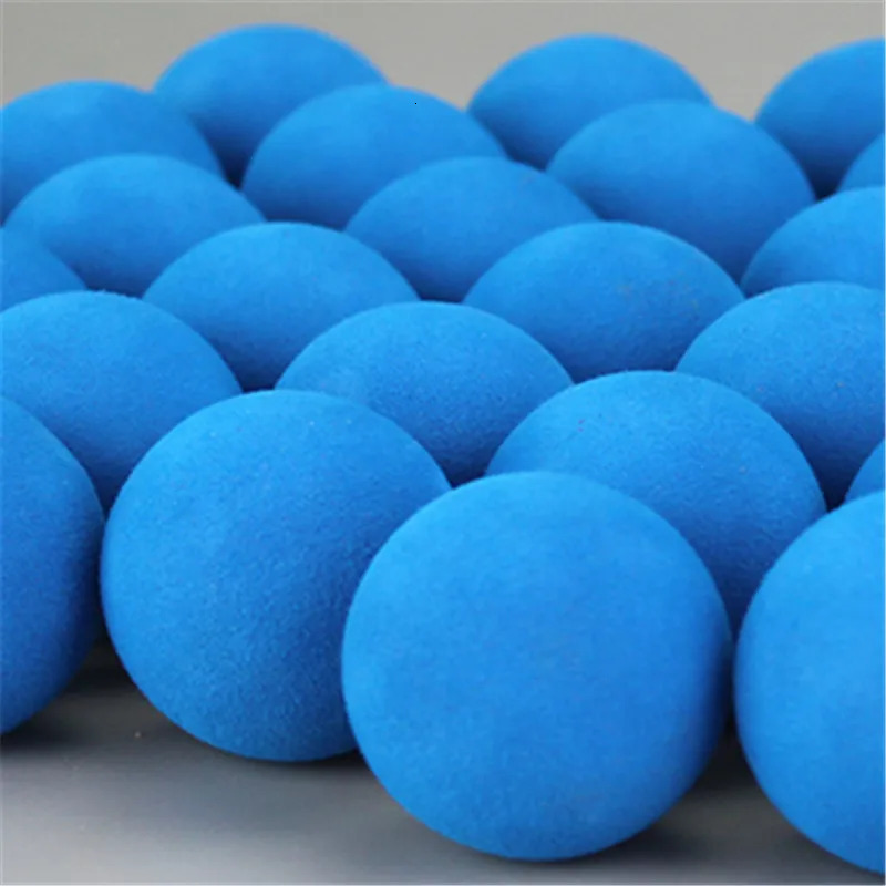 30pcs 42mm EVA Foam Golf Soft Sponge Monochrome Balls for Outdoor Golf Practice Balls for Golf/Tennis Training Solid 9 Colors 240129