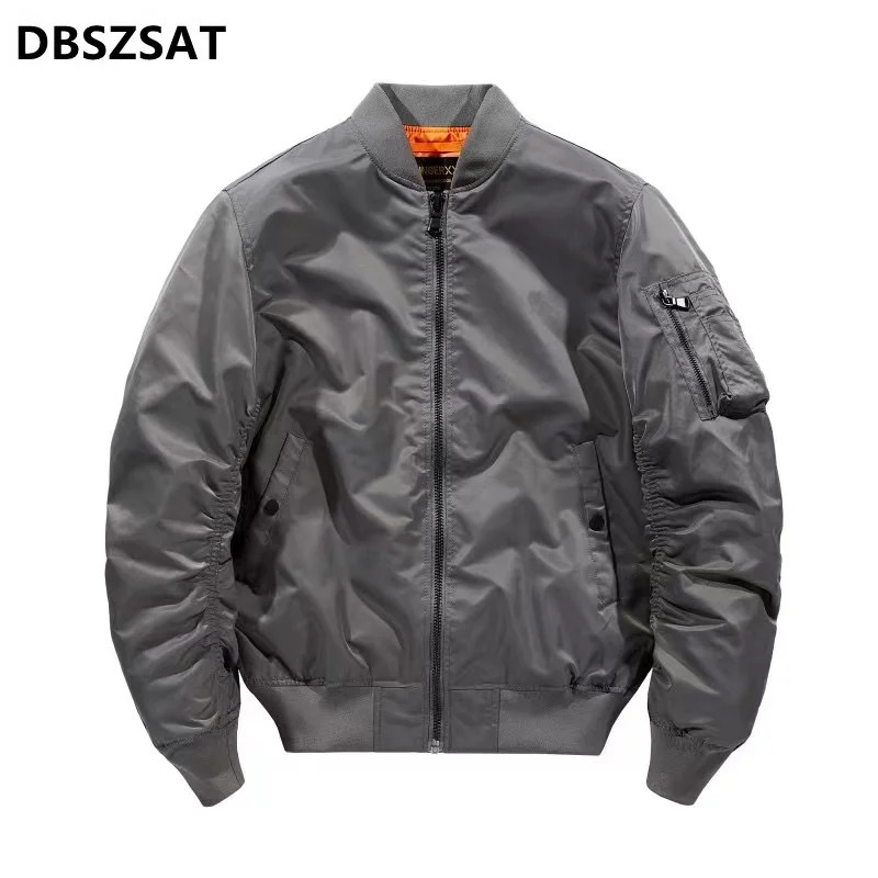 Bomber Jacket Men Ma-1 Flight Jacket Pilot Air Force Male Ma1 Army Green Military motorcycle Jackets Coats 6XLTA053 240126