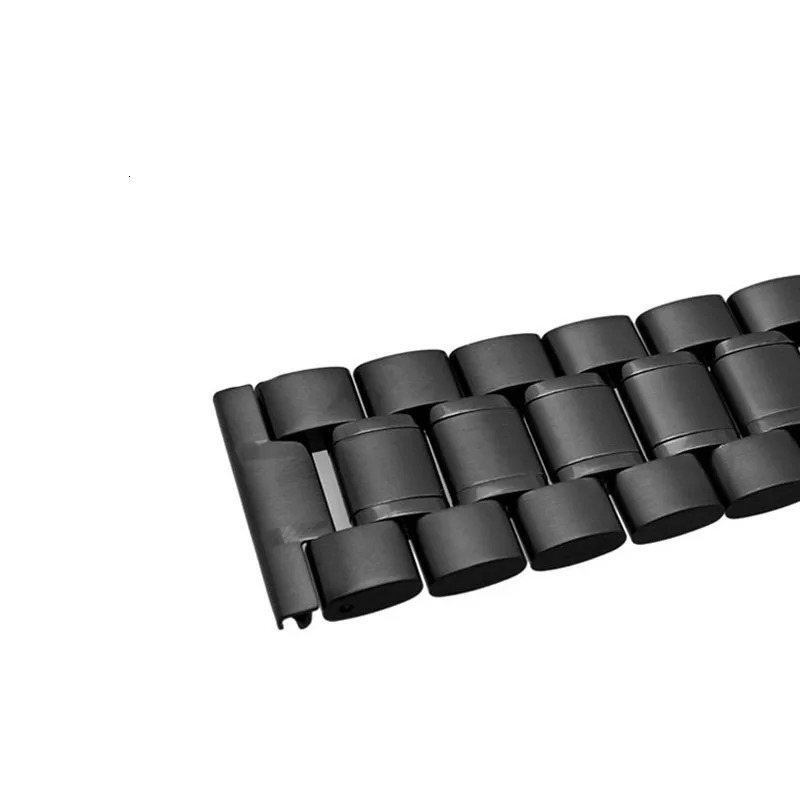 5Rows Watch Band 18mm 20mm 22mm 24mm Replacement Watch Strap Stainless Steel Double Lock Buckle Band Wristband Belt Bracelet 240125
